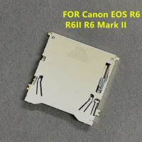 NEW SD Memory Card Slot Holder for Canon EOS R6 R6II R6 Mark II Mainboard SD Card Repair Part
