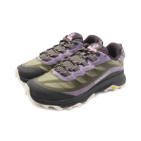 【MERRELL】女 MOAB SPEED 郊山登山健行鞋 女鞋(綠紫)