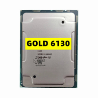 ใช้ Xeon GOLD 6130 SR3B9 2.10GHz 22MB Smart Cache 16-Cores 32-Thread 125W LGA3647 CPU Processor GOLD6130จัดส่งฟรี