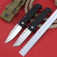 Cold SR1 Lite Folding Knife 8Cr14MoV Steel Blade Pocket Survival Hunting Tactical Outdoor Tanto Kniv