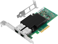 [3美國直購] Vogzone 10G X550-T2(2*RJ45) 10Gb PCI-E NIC Network Card for Intel X550-T2, 1GbE/2.5GbE/5GbE/