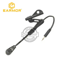 EARMOR Tactical Communications Headset Microphone Replacement Boom Microphone Series for EARMOR M32 and M32H Tactical Headsets