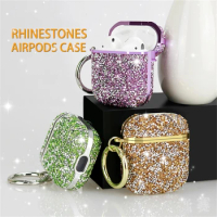 Luxury Glitter Rhinestones Diamond Case For Apple Airpods 2 3 Wireless Earphone Cover
