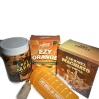 COMBO EZY MEAL 1 + EZY STEVIA + EZY COFFEE 1 + EZY ORANGE 1 + 1 BOTOL