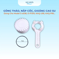 Gông Tháo, Nắp Cốc Và Gioăng Cao Su 123 Karofi (Loại Nhỏ) Dùng Cho Model S-s038, O-P1310, KAQ-U95, K