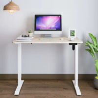 Manufacture Fashion Sit Stand Desk Adjustable Height Rising Stand up Computer Laptop Standing Desk for Office