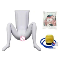 Adult sex toys Japan semi-solid transparent inflatable doll male water jet cup inflatable masturbation for men adult products