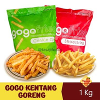 Gogo Kentang Shoestring | Kentang Frozen 1KG