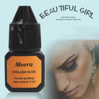 Keo Nối Mi Nhanh Khô, Lâu Trôi, Không Thấm Nước, Màu Đen, Dụng Cụ Trang Điểm Ghép Lông Mi, Làm Đẹp m