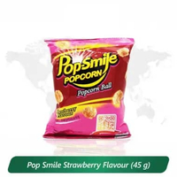 Popcorn Eureka Salted Egg Chocolate Smoky BBQ Caramel, Popsmile Strawberry Seaweed Sugarays Latte Bu