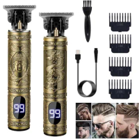 New Hair Clipper For Men's Beard Shaver Professional Version of Wireless Electric Hair Trimmer Retro T9 Hair Cutting Machine
