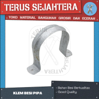 KLEM BESI / KLEM PIPA / KLEM OMEGA 1/2\ - 4\" BAHAN TEBAL BERKUALITAS"