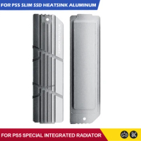 Aluminum Alloy M.2 NVMe SSD Cooler SSD Heatsink Gasket SSD Cooling Mounting Kit For PS5 Slim NVMe SSD Expansion Slot Radiator