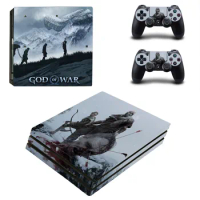God of War PS4 Pro Skin Sticker Decal Cover Protector For Console and Controller Skins Vinyl