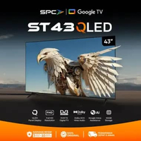 SPC Google TV 43 inch - ST43 QLED Google TV | Dolby Audio | Google Assistant | Digital TV | Frameles