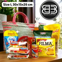 Tas Anyaman Plastik size L (Jumbo)