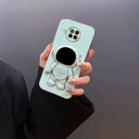 Luxury Astronaut Holder Case For Xiaomi Mi 10T Lite Soft Cover For Xiaomi Mi10T Lite Phone Cases Mi 10T Lite Coque