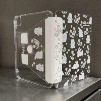Transparent Case For iPad A16 2025 Air 11-M3(2025)Pro 11 360 Rotation case Air 4 5 iPad 10th 10.9”