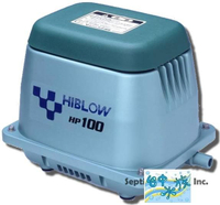 [台中水族]日本 HIBLOW-HP100 空氣幫浦 全天候打氣馬達-110L 特價 錦鯉 池塘 魚池專用