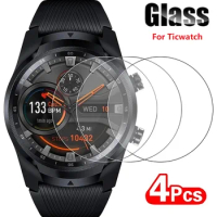 4 Pcs Protective Glass Film For Ticwatch Pro 3 GPS Ultra Tempered Glass Screen Protector For Pro 2020 4G Smart Watch Film Guard