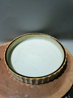 日本回流瓷器陶器花道花器水盆水盤。日本花道花器花瓶，圖7有道