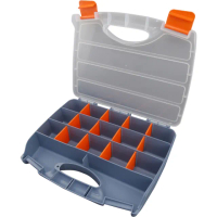 【職人工具】185-SB15 物品小收納盒 多分隔工具箱配件盒 螺絲配件盒 工具箱(零件卡扣盒 塑膠收納盒)