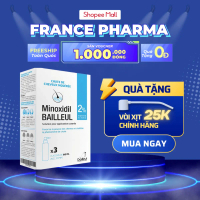 Xịt Mọc Tóc Minoxidil Bailleul 2% Pháp, Giảm Rụng Tóc Và Kích Thích Mọc Tóc Từ France Pharma 【Chính 