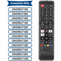 New BN59-01315A BN59-01315D Replacement for Samsung Remote Control and Smart 4K Ultra UHD Curved Series 87 6 TV HDTV LED, UN 3240 4350 5558 6575 inch NNURU Series 5300