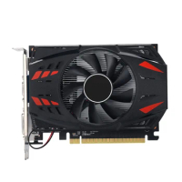 GT730 Desktop PC Graphics Cards HD+VGA+DVI DDR3 4GB Low Profile Graphics Card PCI-E2.016X Gaming Graphics Card with Cooling Fan