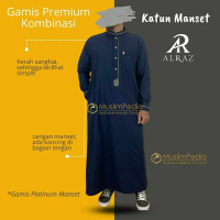 Termurah Alraz Gamis Jubah Kombinasi Al Raz | Stye Haramain Bordir