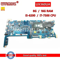 UX360UA With i5 / i7 CPU 8G/16G RAM Notebook Mainboard For Asus ZenBook UX360U UX360UA UX360UAK Laptop Motherboard