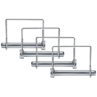 4 Pack 3/8 x 2 3/4 Inch Trailer Coupler Pin, PTO Shaft Locking Pins, Heavy Duty Square Round Arch Wi