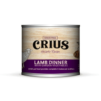 【CRIUS 克瑞斯】天然紐西蘭無穀貓用主食餐罐-牧野羊 175G