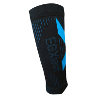 EGXtech CCS-1 分段加壓運動小腿套(黑藍)1雙