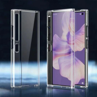 Transparent Phone Case for HUAWEI Mate Xs 2 PC Phone Protecter Shockproof Bumper Case for HUAWEI Mat