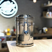 【沐湛咖啡】EARTH 台灣製 304不鏽鋼 密封罐 約260g/半磅 咖啡豆罐 儲豆罐 茶葉罐