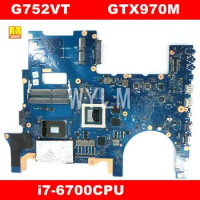 Used G752VT MB._0M/I7-6700HQ/AS GTX970M Mainboard For Asus ROG G752VY G752VT G752V Laptop Motherboard 100% Tested