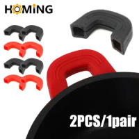 2PCS Silicone Anti-Scald Pot Handle Cover Non-Slip Pot Ear Clip Sleeves For Frying Cast Iron Skillet Pan Cookware Kitchen Tools