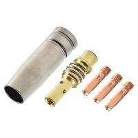 Brand New Practical Useful Welding Nozzle Consumables Kit Replacement 5pcs/set MB15 15AK MIG Welding Tip Holder
