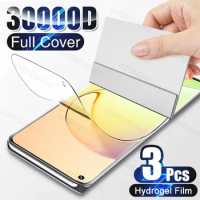 3PCS High Definition Protective Film For Realme 11 4G 5G Hydrogel Film Screen Protector Cover Film