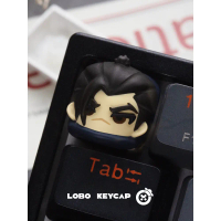 Keycap League of Legends, Yasuo, Jinx, Seraphine, เรซิ่นเฉพาะ, คีย์บอร์ดเครื่องกล, คีย์แคปเดี่ยว, คี
