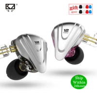 NEW KZ ZSX Terminator 5BA 1DD Hybrid In-ear Earphones HIFI Metal Headset Music Sport ZS10 PRO X AS16 ZSN PRO C12 VX ZAS