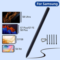 For Samsung Tablet Stylus S Pen Tab S8 S8+ S8 Ultra S7 FE S7+ S6 Lite With Replacement Tip