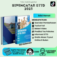 TERBARU! Buku TERBARU SIPENCATRA STTD (Edisi Hemat) Soal dan Pembahasan Lengkap + Gratis Akses Onlin