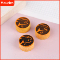 1Pc Billiard Tip 14MM H/M/S Pool Cue Stick Tip 8 lapisan Cue Tips Cue Head Snooker Cue Tip Billiard