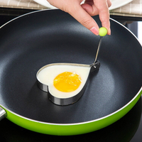 煎蛋器模具模型兒童不粘愛心煎雞蛋圓形荷包蛋磨具蛋神器早餐心形