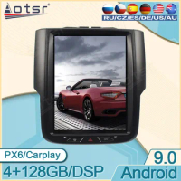 Android 128G Multimedia Player For Dodge RAM 1500 2500 3500 Car Radio Video Tesla GPS Navigation Auto DVD 4G LTE Stereo 2Din DPS