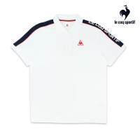 法國公雞牌短袖POLO衫 LON2180890-男-白