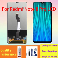 6.53" Screen For Xiaomi Redmi Note 8 Pro M1906G7I M1906G7G 2015105 Lcd Display Touch Screen For Redmi Note 8 Pro Replacement