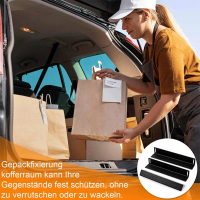 Pack of 3 Car Boot Organiser Nylon Sticker Luggage Fixation Boot Nylon Sticker Fixation Cargo Elemen